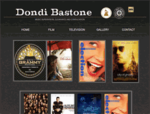 Tablet Screenshot of dondibastone.com